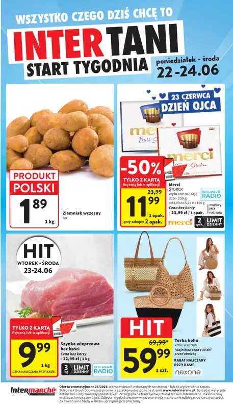 Intermarche - gazetka promocyjna Gazetka od czwartku 18.06 do środy 24.06 - strona 42