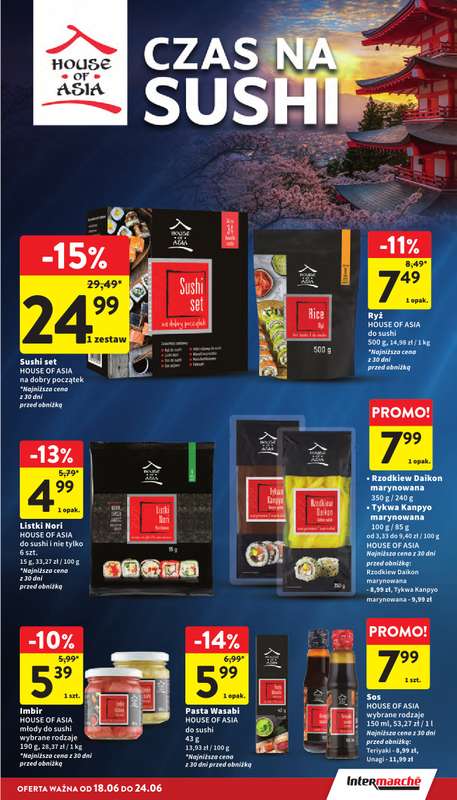 Intermarche - gazetka promocyjna Gazetka od czwartku 18.06 do środy 24.06 - strona 17