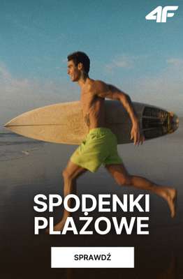 4F - gazetka promocyjna Męskie spodenki plażowe już od 59,99 zł od wtorku 16.06 