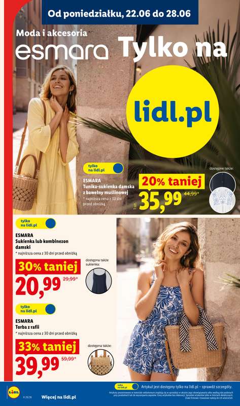 Lidl - gazetka promocyjna Katalog od poniedziałku 22.06 do soboty 27.06 - strona 36