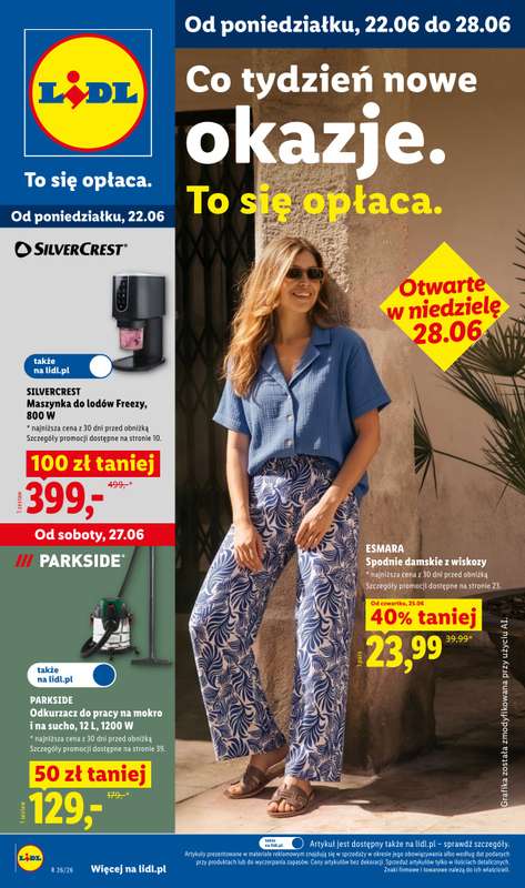 Lidl - gazetka promocyjna Katalog od poniedziałku 22.06 do soboty 27.06