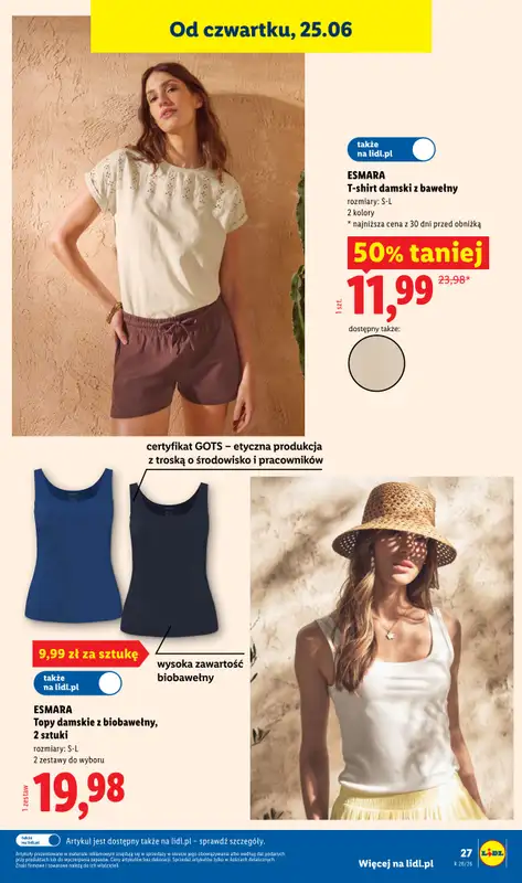 Lidl - gazetka promocyjna Katalog od poniedziałku 22.06 do soboty 27.06 - strona 31