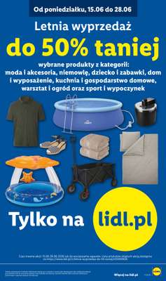 Lidl - gazetka promocyjna Katalog od poniedziałku 22.06 do soboty 27.06 - strona 7