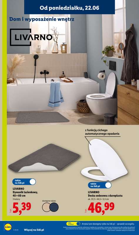 Lidl - gazetka promocyjna Katalog od poniedziałku 22.06 do soboty 27.06 - strona 20