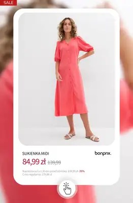 bonprix - gazetka promocyjna Sukienki na wyprzedaży! od wtorku 16.06  - strona 18