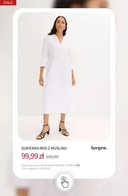 bonprix - gazetka promocyjna Sukienki na wyprzedaży! od wtorku 16.06  - strona 3