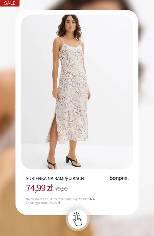 bonprix - gazetka promocyjna Sukienki na wyprzedaży! od wtorku 16.06  - strona 16