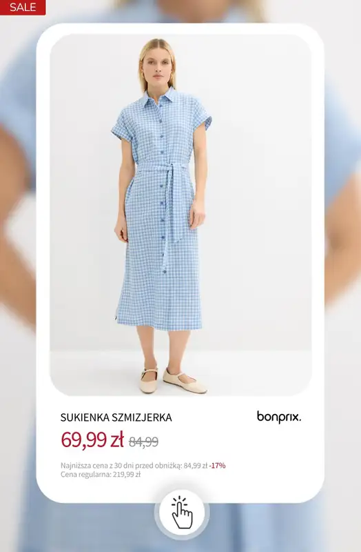 bonprix - gazetka promocyjna Sukienki na wyprzedaży! od wtorku 16.06  - strona 7
