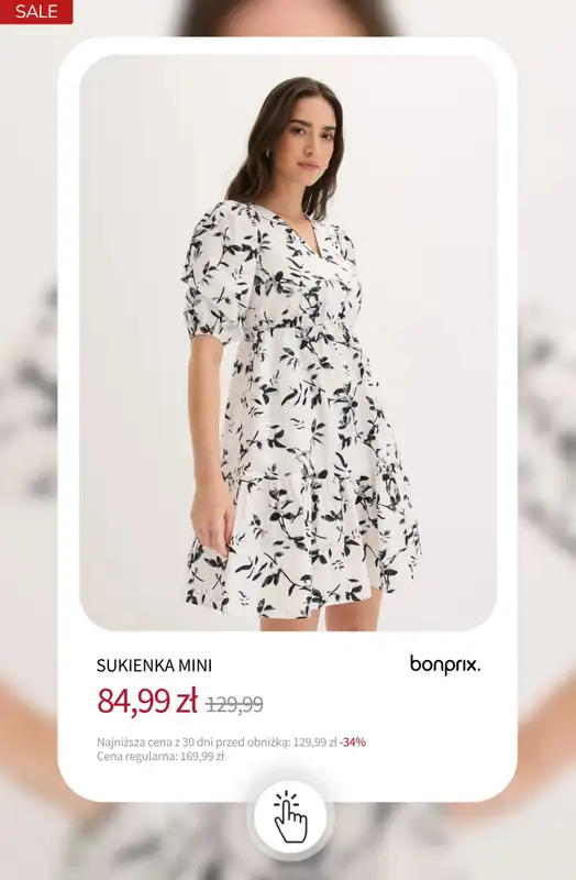 bonprix - gazetka promocyjna Sukienki na wyprzedaży! od wtorku 16.06  - strona 15