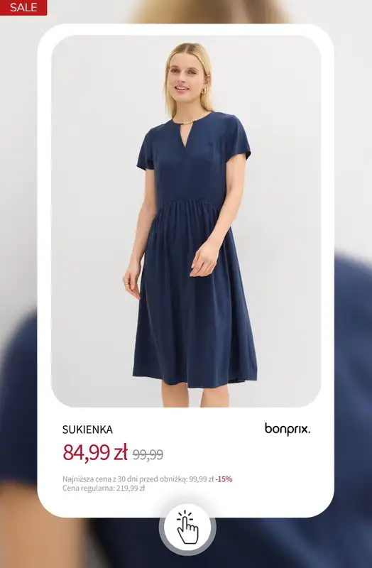 bonprix - gazetka promocyjna Sukienki na wyprzedaży! od wtorku 16.06  - strona 12
