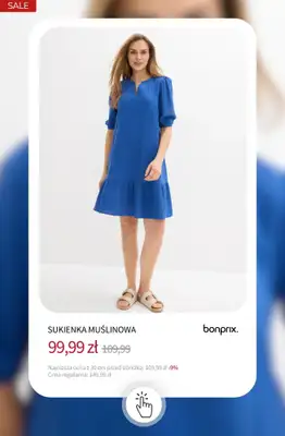 bonprix - gazetka promocyjna Sukienki na wyprzedaży! od wtorku 16.06  - strona 5