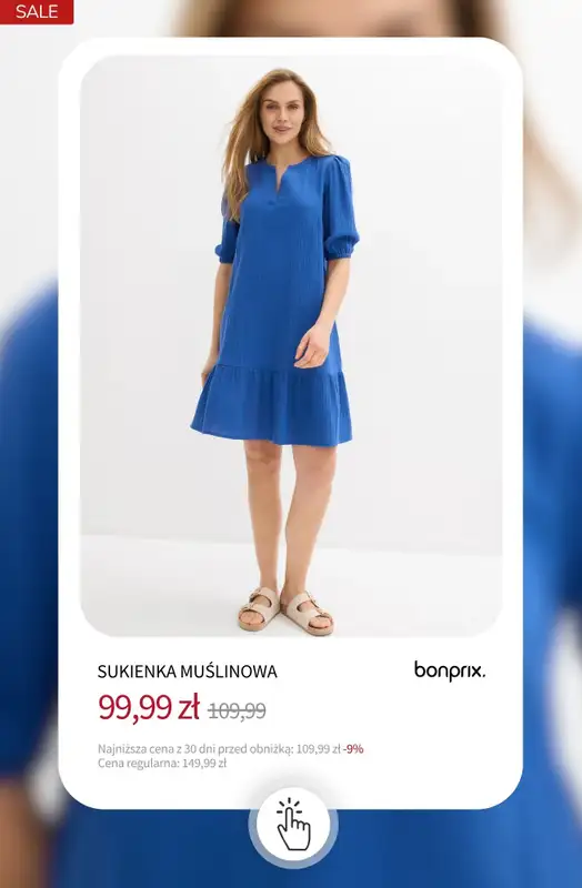 bonprix - gazetka promocyjna Sukienki na wyprzedaży! od wtorku 16.06  - strona 5