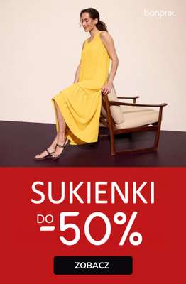 bonprix - gazetka promocyjna Sukienki na wyprzedaży! od wtorku 16.06 