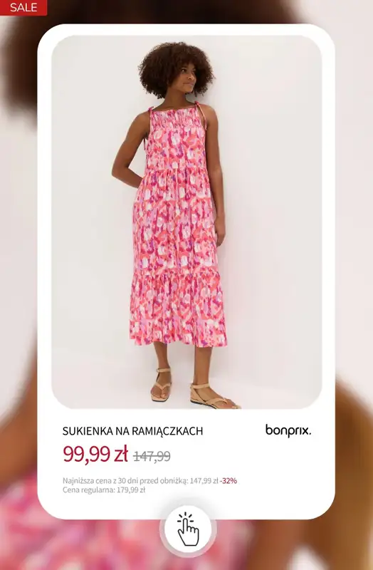 bonprix - gazetka promocyjna Sukienki na wyprzedaży! od wtorku 16.06  - strona 19
