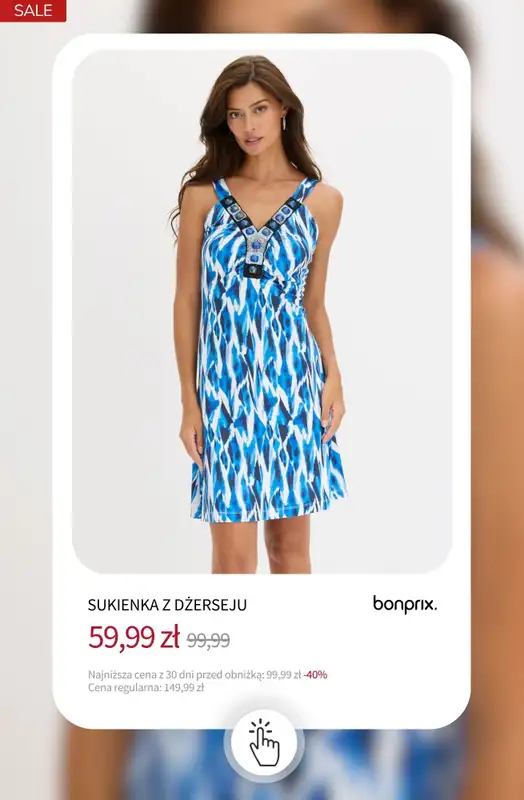 bonprix - gazetka promocyjna Sukienki na wyprzedaży! od wtorku 16.06  - strona 6