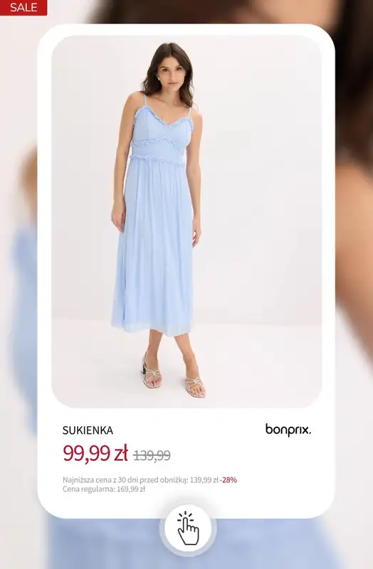 bonprix - gazetka promocyjna Sukienki na wyprzedaży! od wtorku 16.06  - strona 20