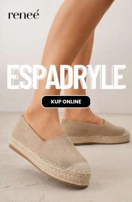 Renee - gazetka promocyjna Espadryle damskie od wtorku 16.06 do czwartku 25.06