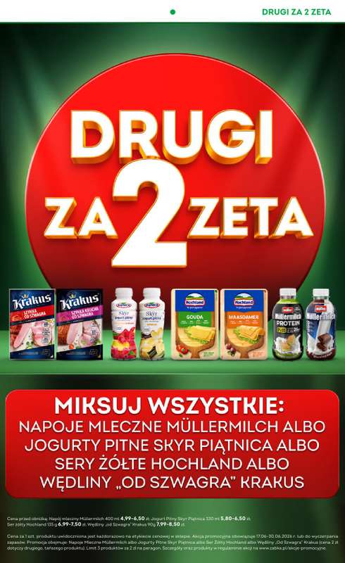 Żabka - gazetka promocyjna Gazetka Spożywcza od środy 17.06 do wtorku 30.06 - strona 6
