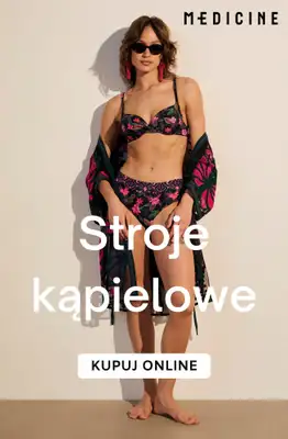 Medicine - gazetka promocyjna Stroje kąpielowe od wtorku 16.06 