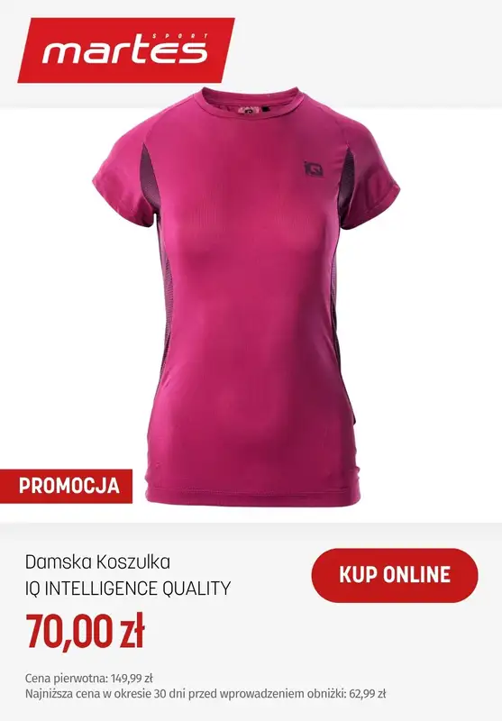 Martes Sport - gazetka promocyjna Odzież do biegania od środy 17.06  - strona 2