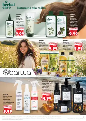 Kaufland - gazetka promocyjna Oferta Kaufland - Kosmetyki od czwartku 18.06 do środy 01.07 - strona 15