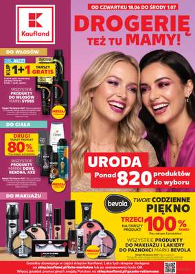 Kaufland - gazetka promocyjna Oferta Kaufland - Kosmetyki od czwartku 18.06 do środy 01.07