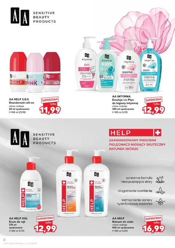 Kaufland - gazetka promocyjna Oferta Kaufland - Kosmetyki od czwartku 18.06 do środy 01.07 - strona 2