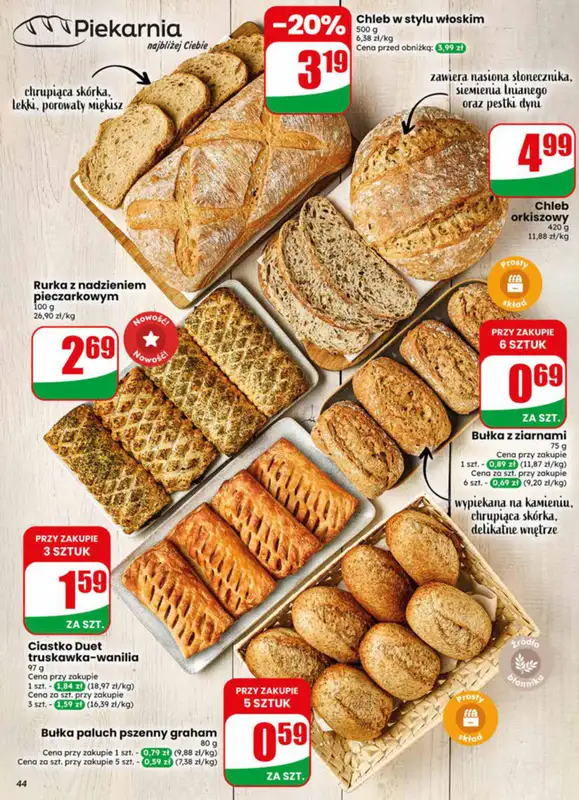 Dino - gazetka promocyjna Gazetka 25 / 2026 od środy 17.06 do wtorku 23.06 - strona 44