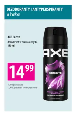 Hebe - gazetka promocyjna Dezodoranty i antyperspiranty w niskich cenach od wtorku 16.06 do czwartku 18.06 - strona 5