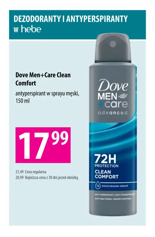 Hebe - gazetka promocyjna Dezodoranty i antyperspiranty w niskich cenach od wtorku 16.06 do czwartku 18.06 - strona 3