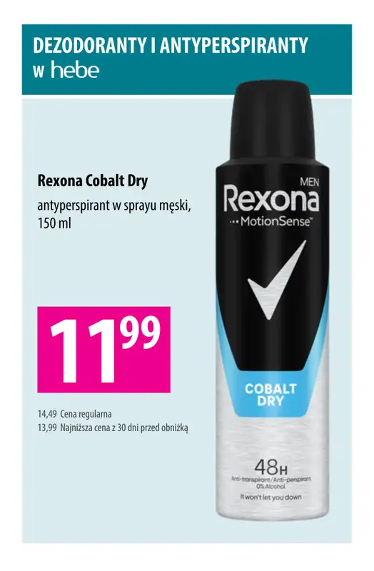 Hebe - gazetka promocyjna Dezodoranty i antyperspiranty w niskich cenach od wtorku 16.06 do czwartku 18.06 - strona 4