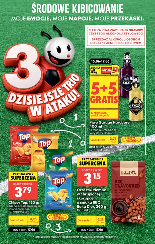 Biedronka - gazetka promocyjna Środowe kibicowanie   - strona 2