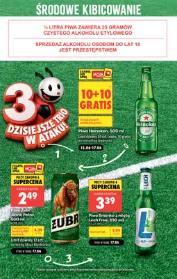 Biedronka - gazetka promocyjna Środowe kibicowanie od środy 17.06 do środy 17.06 - strona 3