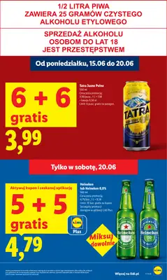Lidl - gazetka promocyjna Oferta od czwartku od czwartku 18.06 do soboty 20.06 - strona 17