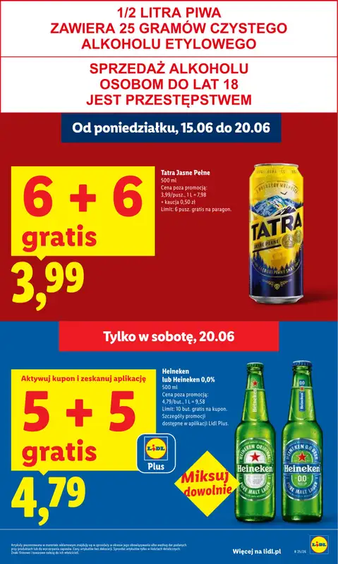Lidl - gazetka promocyjna Oferta od czwartku od czwartku 18.06 do soboty 20.06 - strona 17
