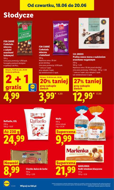 Lidl - gazetka promocyjna Oferta od czwartku od czwartku 18.06 do soboty 20.06 - strona 74