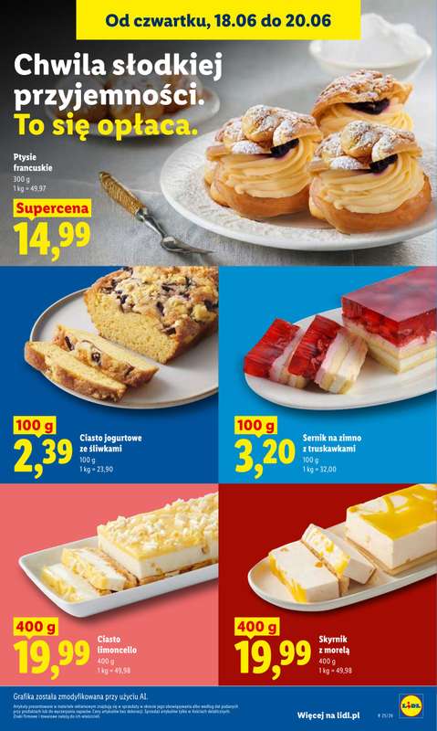 Lidl - gazetka promocyjna Oferta od czwartku od czwartku 18.06 do soboty 20.06 - strona 77