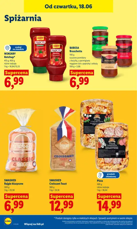 Lidl - gazetka promocyjna Oferta od czwartku od czwartku 18.06 do soboty 20.06 - strona 78