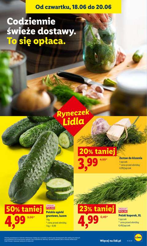 Lidl - gazetka promocyjna Oferta od czwartku od czwartku 18.06 do soboty 20.06 - strona 39