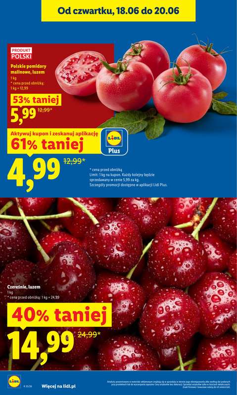 Lidl - gazetka promocyjna Oferta od czwartku od czwartku 18.06 do soboty 20.06 - strona 10