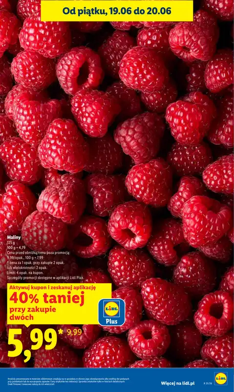 Lidl - gazetka promocyjna Oferta od czwartku od czwartku 18.06 do soboty 20.06 - strona 5