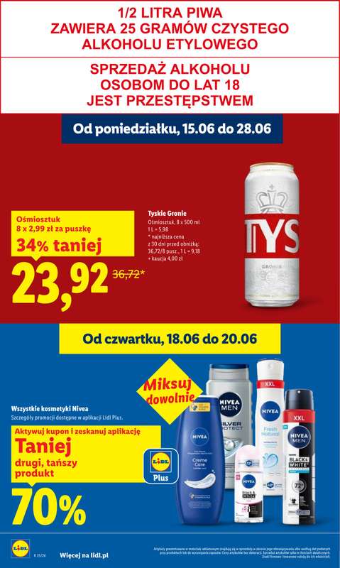 Lidl - gazetka promocyjna Oferta od czwartku od czwartku 18.06 do soboty 20.06 - strona 18