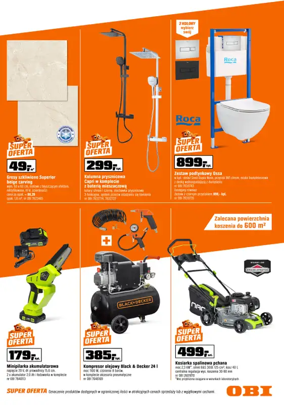 OBI - gazetka promocyjna Gazetka od środy 17.06 do wtorku 07.07 - strona 3