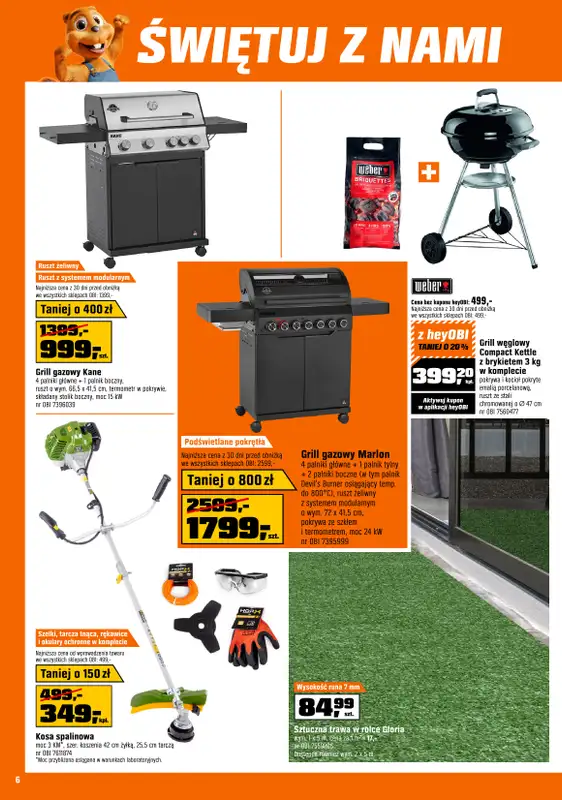 OBI - gazetka promocyjna Gazetka od środy 17.06 do wtorku 07.07 - strona 6