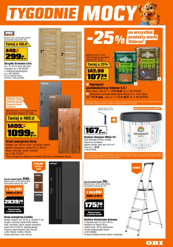 OBI - gazetka promocyjna Gazetka od środy 17.06 do wtorku 07.07 - strona 9