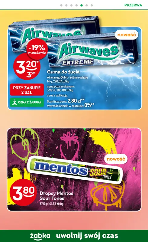 Żabka - gazetka promocyjna Gazetka od środy 17.06 do wtorku 30.06 - strona 84