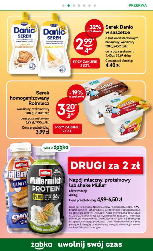 Żabka - gazetka promocyjna Gazetka od środy 17.06 do wtorku 30.06 - strona 81