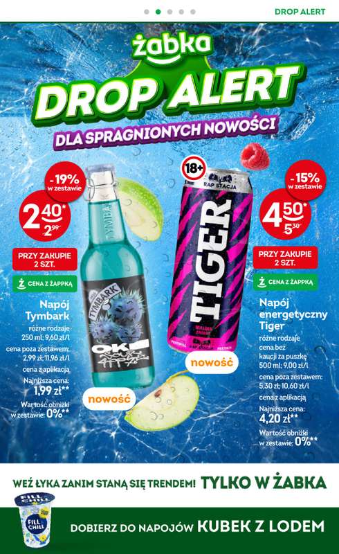 Żabka - gazetka promocyjna Gazetka od środy 17.06 do wtorku 30.06 - strona 6