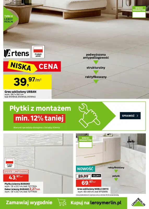 Leroy Merlin - gazetka promocyjna Gazetka od środy 17.06 do wtorku 14.07 - strona 23
