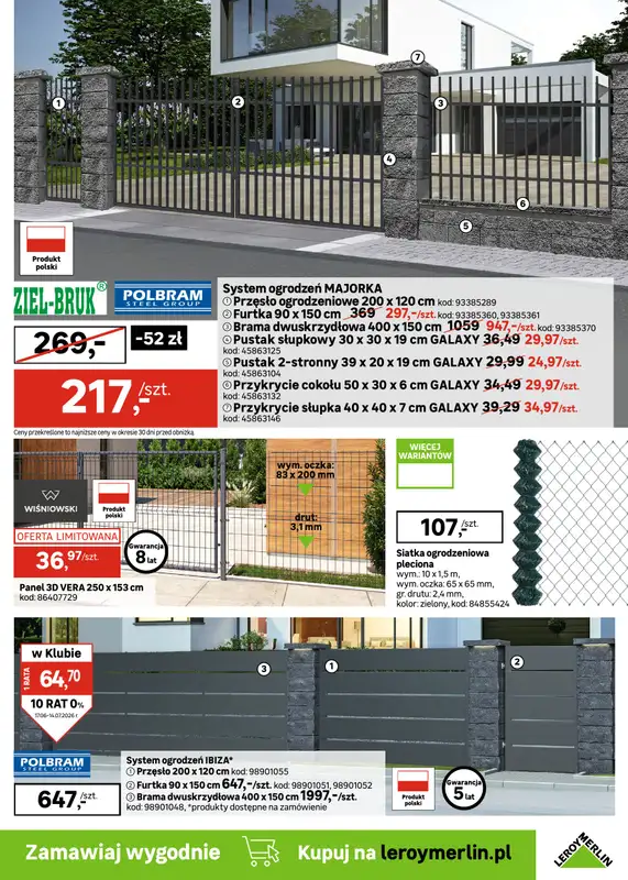 Leroy Merlin - gazetka promocyjna Gazetka od środy 17.06 do wtorku 14.07 - strona 11